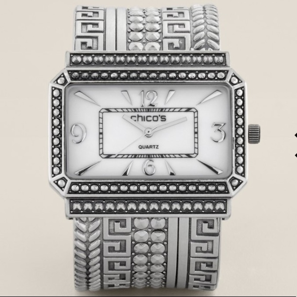 Chico’s Silver Bracelet Watch